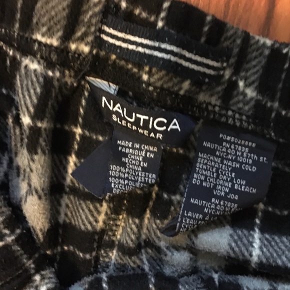 Men Nautica Sleep Pants - Picture 3 of 3